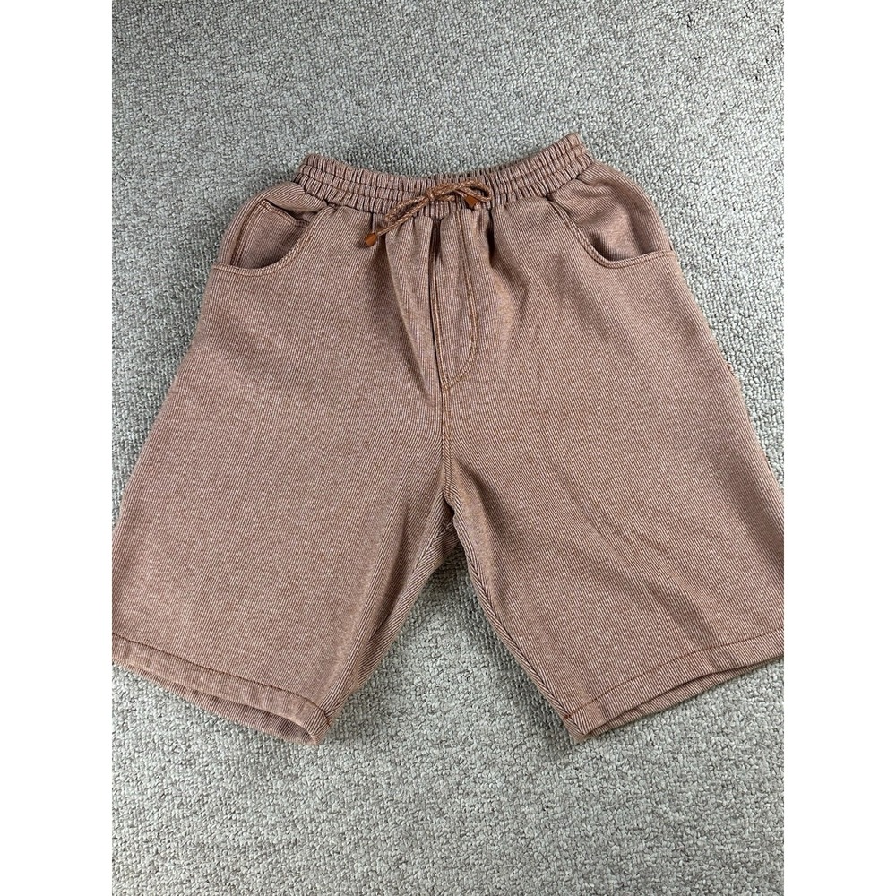 Clench Jeans Athletic Mesh Shorts Men's Size XL Baggy Hip Hop Y2K Orange